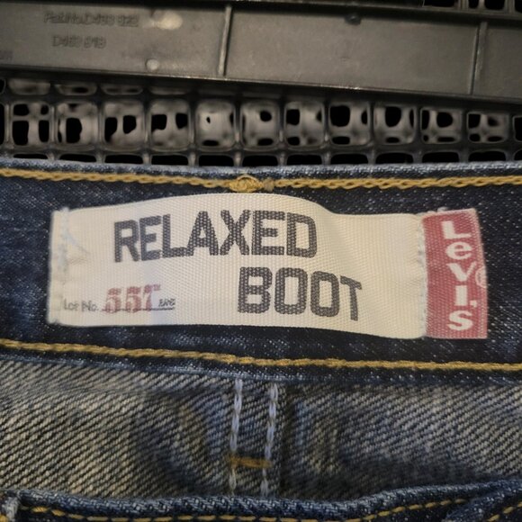 Levi’s 557 Relaxed Boot Jeans W38 L30 - Picture 6 of 7